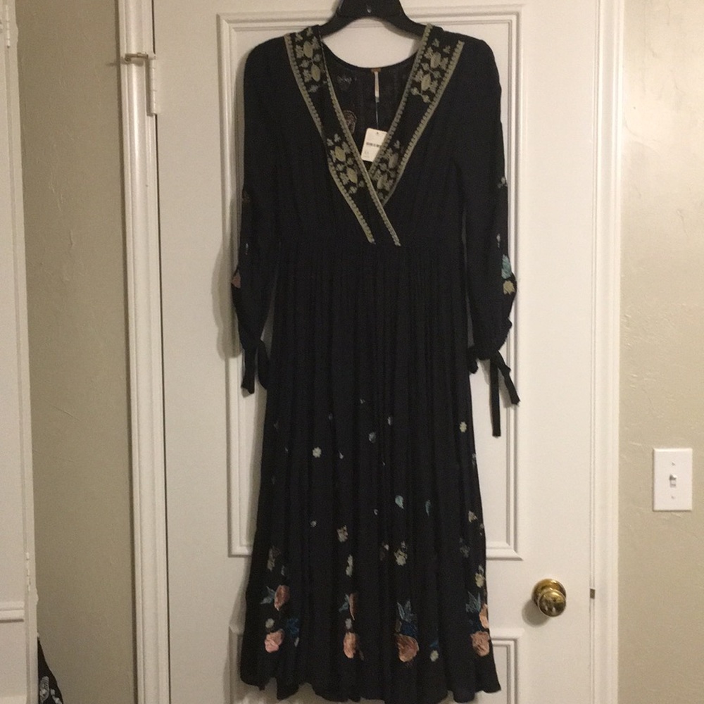Free People Embroidered Dress
